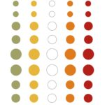 Echo Park FALL FEVER Adhesive Enamel Dots