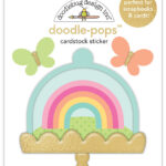 Doodlebug A BIT OF HAPINESS Doodle-Pops 3D Stickers