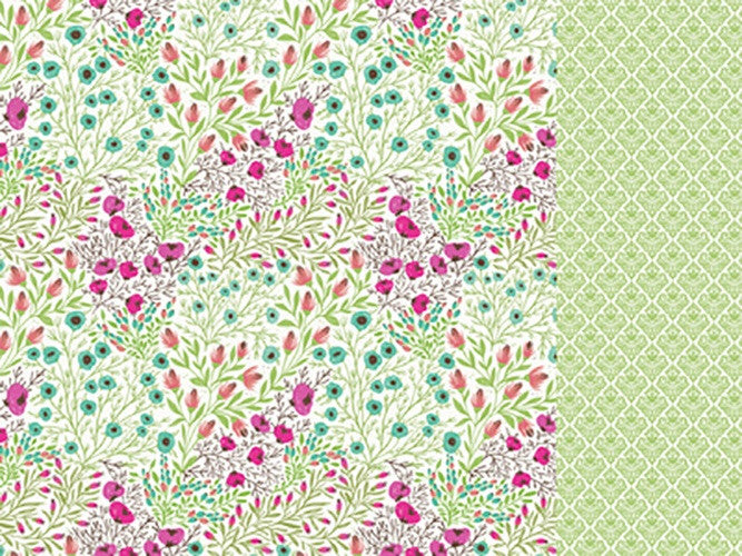 image_4084cb7b-87b4-4c9b-a2fd-c1e5fd9ffa85.jpg Kaisercraft Fly Free BF 12"X12" Scrapbook Paper - Image 1