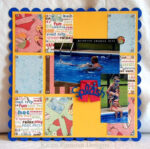 Imaginisce A SHORE THING 12X12 Scrapbook Paper - Image 2