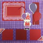 Premade Pages HAPPY BIRTHDAY (2) 12"x12" Scrapbook @Scrapbooksrus - Image 2