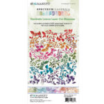 49 and Market Spectrum Gardenia LEAVES LASER CUT ELEMENTS 63pc