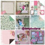 Kaisercraft Oh So Lovely CHIC 12"X12" Scrapbook Paper - Image 2