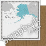 ALASKA MEMORIES KIT A 12X12 Scrapbook Paper DieCut 6pc - Image 2