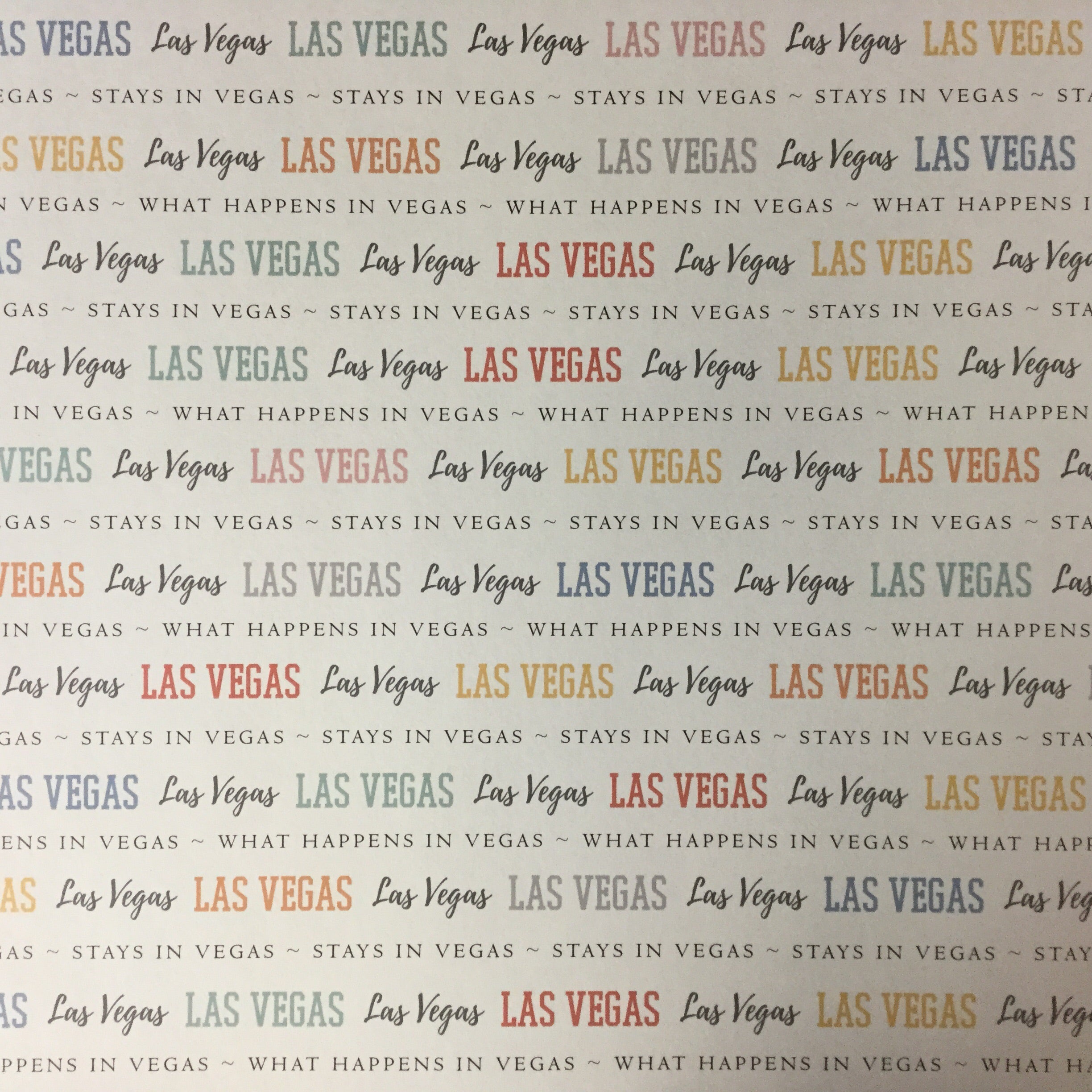 image_456a1379-2673-4c46-a469-07bf8319069e.jpg LAS VEGAS Double Sided Pride Triangle 12x12 Scrapbook Paper - Image 1
