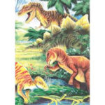 Royal Mini Color Pencil By Number DINOSAUR FUN - Image 2