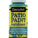 DecoArt TURKISH TEAL Patio Paint Outdoor Acrylic Paint 2oz