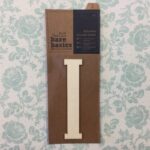 Papermania Bare Basics Wooden Adhesive LETTER I Wood