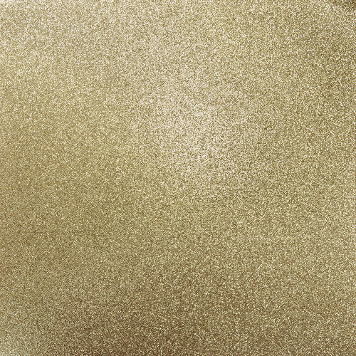 image_47893491-1ba0-494f-b379-66bd119aab42.jpg Kaisercraft Glitter Cardstock CHAMPAGNE 12"X12" Sheet - Image 1