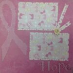 Premade Scrapbook Page (1) 12"x12" HOPE