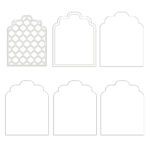 P13 Light Chipboard LARGE TAG Let Your Creativity Bloom Album 12” - Image 4