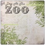 A Day At The Zoo 12"X12" Scrapbook Paper