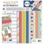 We RM QUOTED Teresa Collins 12"x12" 550 Piece Page Kit