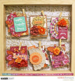 Kaisercraft Bombay Sunset PARTY 12"X12" Scrapbook Sheet - Image 3