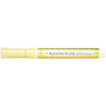 Kirarina Wink LEMON YELLOW METALLIC Marker Pens