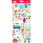Doodlebug ICONS DOGGONE CUTE Sticker Sheet