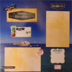 Mini Craft Stickers HAWAII LOVE Aloha Watercolor - Image 2