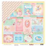 Scrapberry’s SWEET MOMENTS 12"X12" Scrapbook Paper Kit 7pc - Image 2