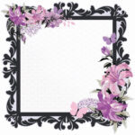 Kaisercraft VIOLET CRUSH Grape Die-Cut Cardstock 12"X12"