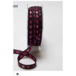 May Arts 3/8" Solid Diamond Ribbon 1 yard - Image 2