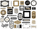 Echo Park GRADUATION Ephemera DieCuts 34pc - Image 3