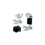 Eyelet Outlet TRAVEL Brads 12pc Camera Luggage