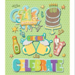 Life's Little Occasions 21ST BIRTHDAY 3D Sticker 18pc