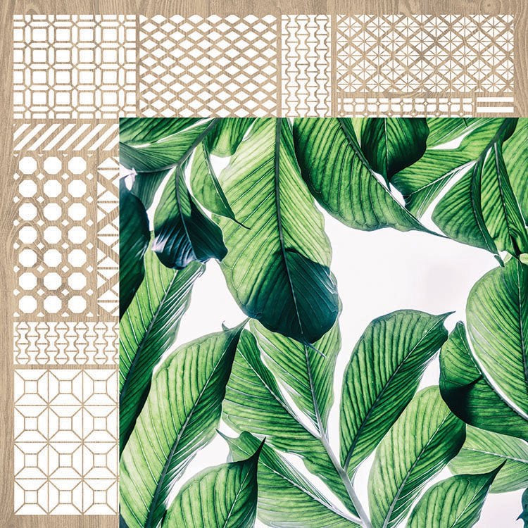 image_504c8d39-da36-4abd-b050-76638973407e.jpg Kaisercraft Havana Nights LUSH 12"X12" Scrapbook Paper - Image 1