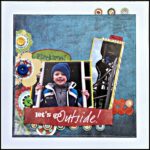 Moxxie Child's Play IT'S A BREEZE 12X12 Scrapbook Sheet - Image 2