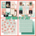 Bella! AT LAST 4pc 12"x12" Wedding Scrapbook Papers