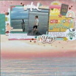 Heidi Swapp Sun Chaser OCEAN TIDE 12”X12” Paper - Image 2