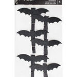 Pebbles Halloween BAT CLOTHESPINS 6pc