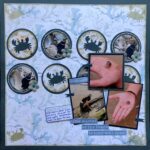 Kaisercraft Cardstock 12"X12" DUSTY BLUE Weave - Image 2