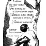 LaBlanche SCRIPT SCROLL Cherub Mounted Stamp