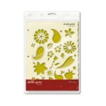 Chatter Box Doodle Genie BOTANICAL Stencil - Image 3
