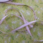 May Arts 3/8" Satin With Gold Edge Ribbon 1Yard