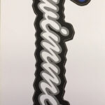 Stamping Station SWIMMING Sport Topper Sticker 3”x10” 1pc