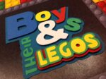 Premade BOYS & THEIR LEGOS 12"X12" Scrapbook Blocks Die Cut - Image 5