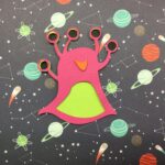 ALIEN MONSTER 3D Die Cut Scrapbook Embellishment - Image 4