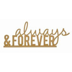 Kaisercraft ALWAYS & FOREVER Wall Art 3D Wood DIY 1pc - Image 2