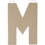 Darice Paper Mache Alphabet Letters I-P 5.5"X8" - Image 5