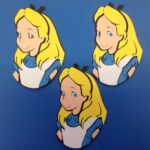 ALICE IN WONDERLAND 3D Scrapbook Die Cut Embellishment - Image 2