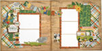 Echo Park Jungle Safari JUNGLE ADVENTURE 12x12 Scrapbook Paper - Image 2