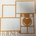 Page Frame INSTA FRIENDS 12"X12" Overlay