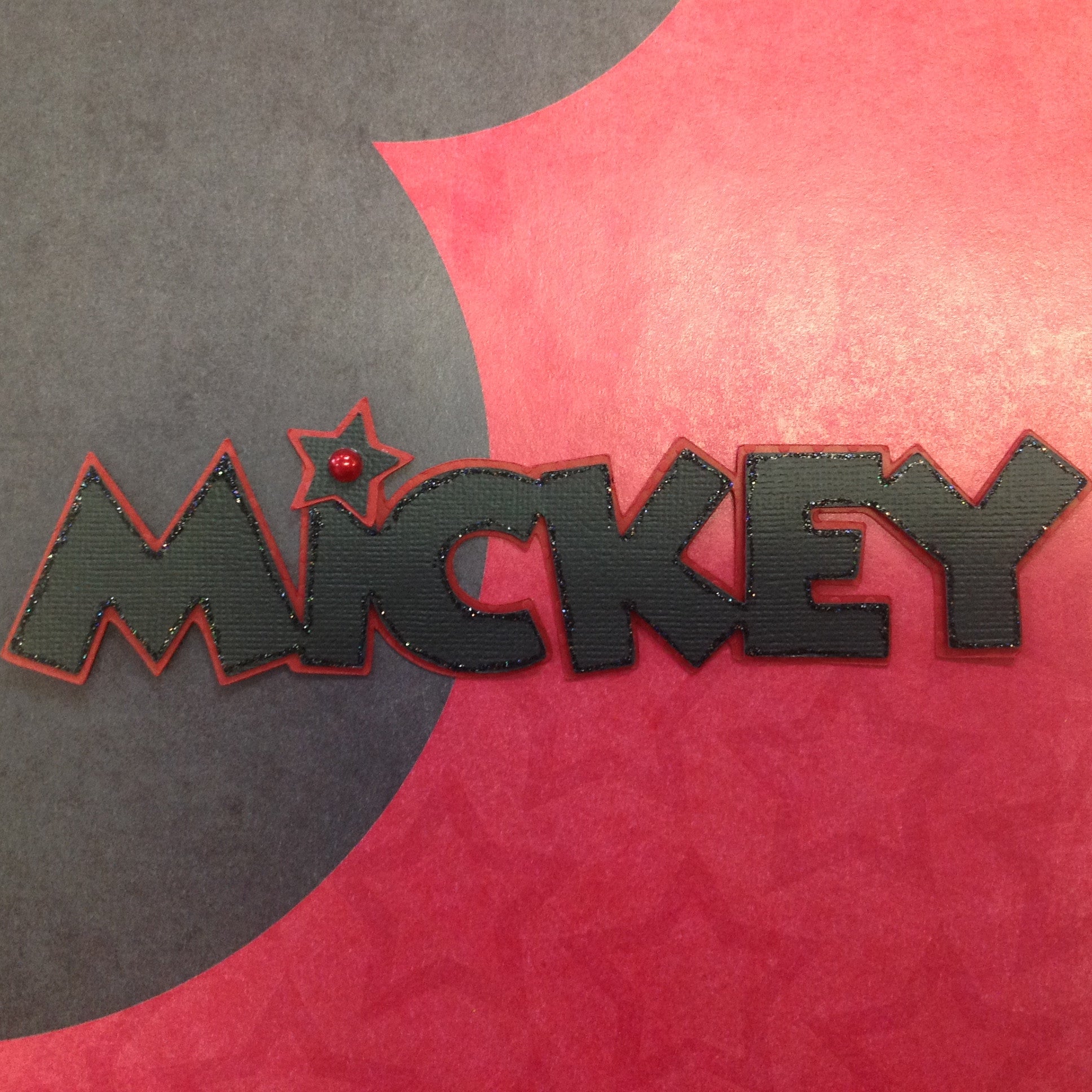 image_53c89c71-bbdd-4eb4-8bf0-f730b6ba3367.jpeg Disney MICKEY MOUSE BORDER Scrapbook Kyandyland - Image 1