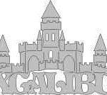 EXCALIBUR Hotel Travel LasVegas Laser Die Cuts