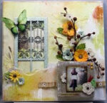 Petaloo Color Me Crazy BERRY SPRAY Floral Embellishment - Image 2