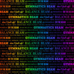 Neon Sports GYMNASTICS KIT 12"X12" Scrapbook Paper 12 Sheets - Image 7