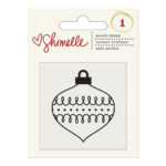 American Crafts Shimelle ORNAMENT Clear Acrylic Stamp