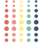 Echo Park AWAY WE GO Adhesive Enamel Dots